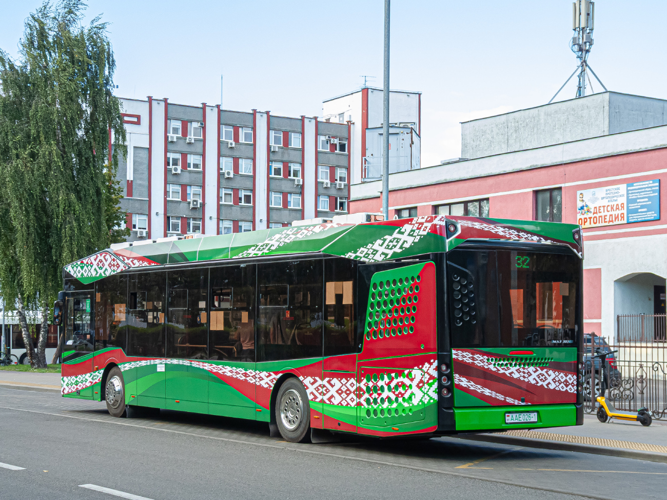 Brest, MAZ-303.Е10 # ЕА ВР 3689