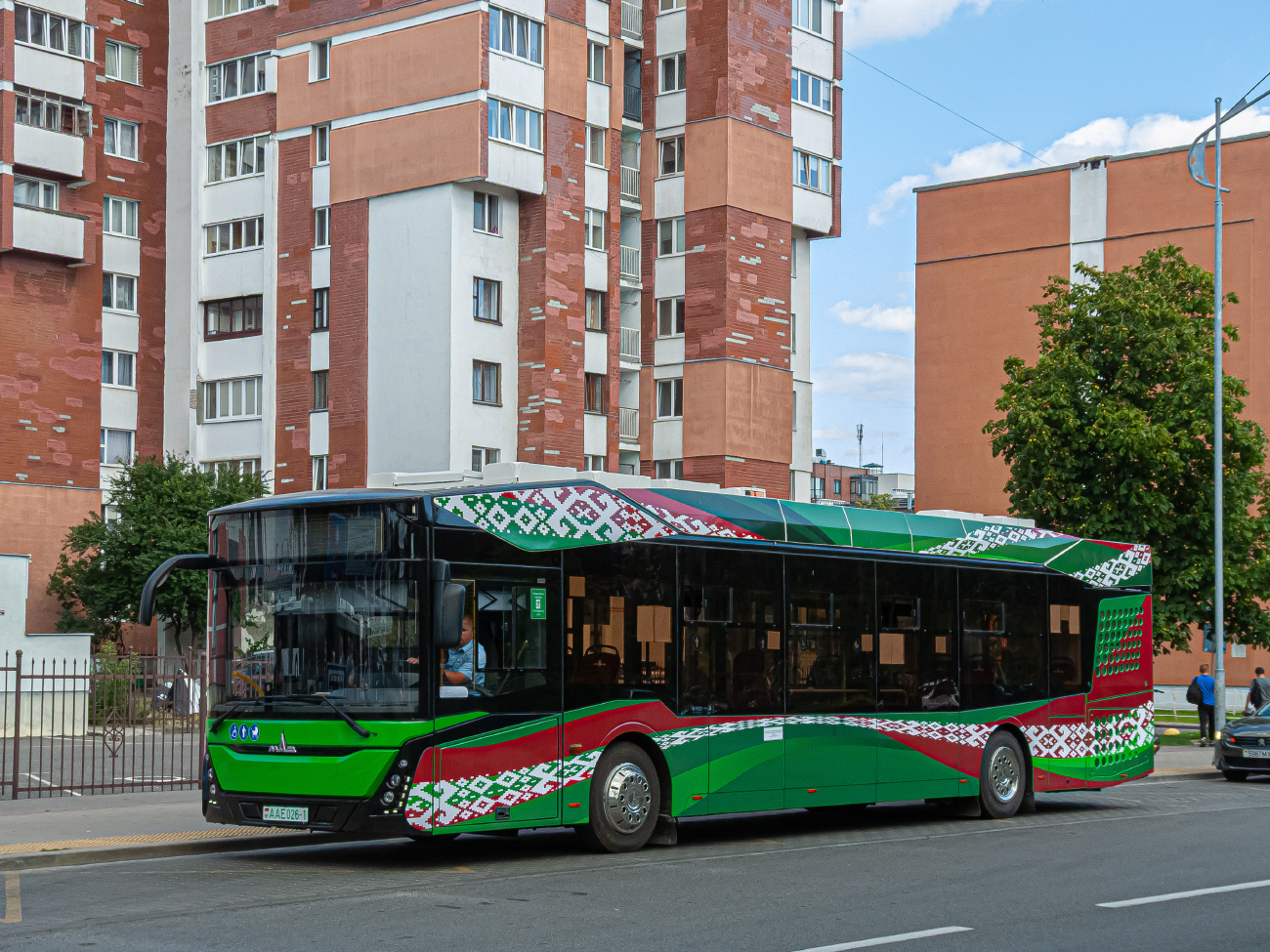 Brest, MAZ-303.Е10 # 500