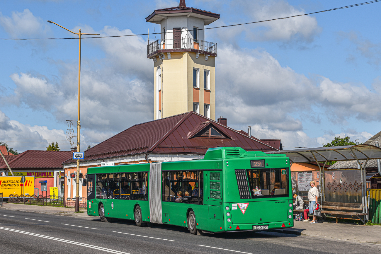 Baranovichi, MAZ-216.047 # 12380