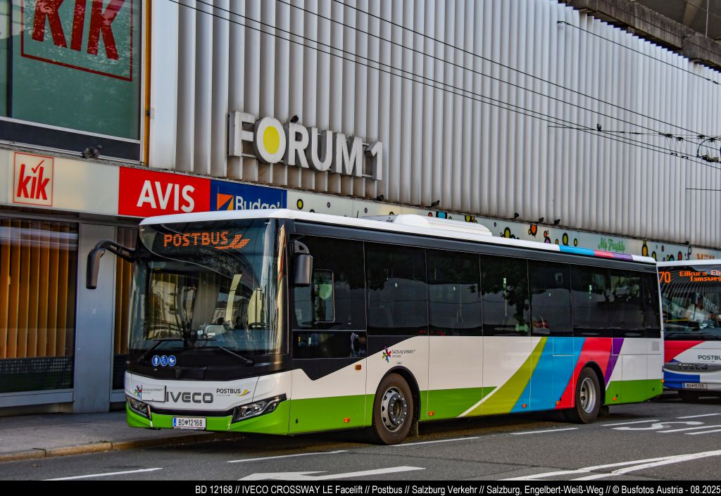 Salzburg, IVECO Crossway LE 12M (Facelift) # 12168