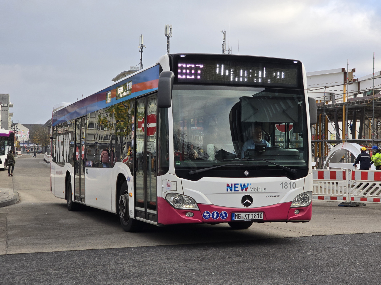Mönchengladbach, Mercedes-Benz Citaro C2 # 1810