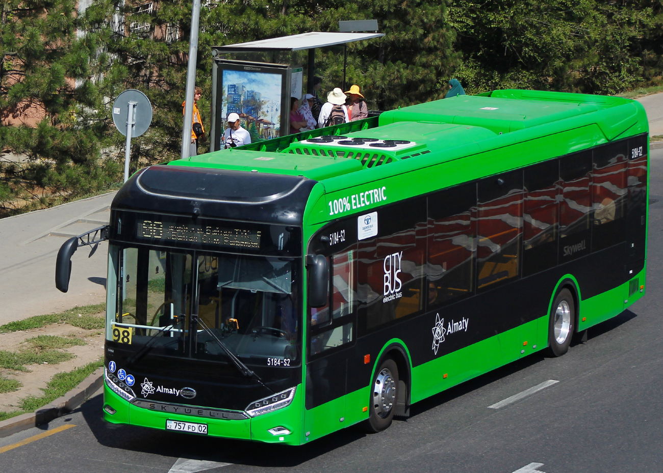 Almaty, Skywell NJL6128BEV # 5184-S2