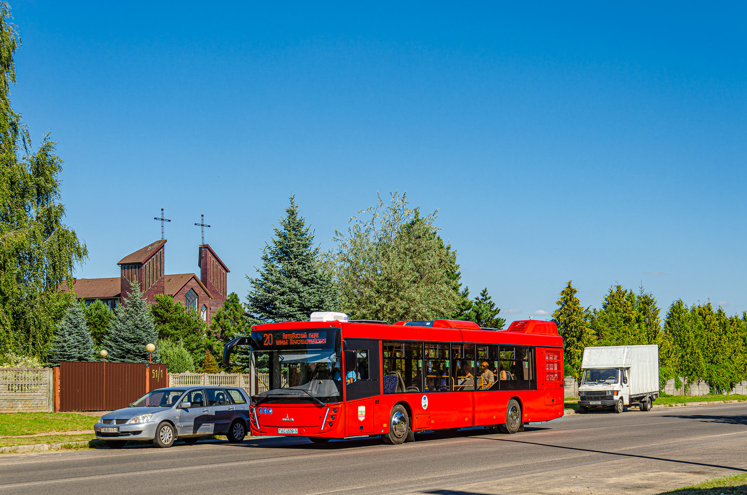 Baranovichi, MAZ-203.047 # 10690