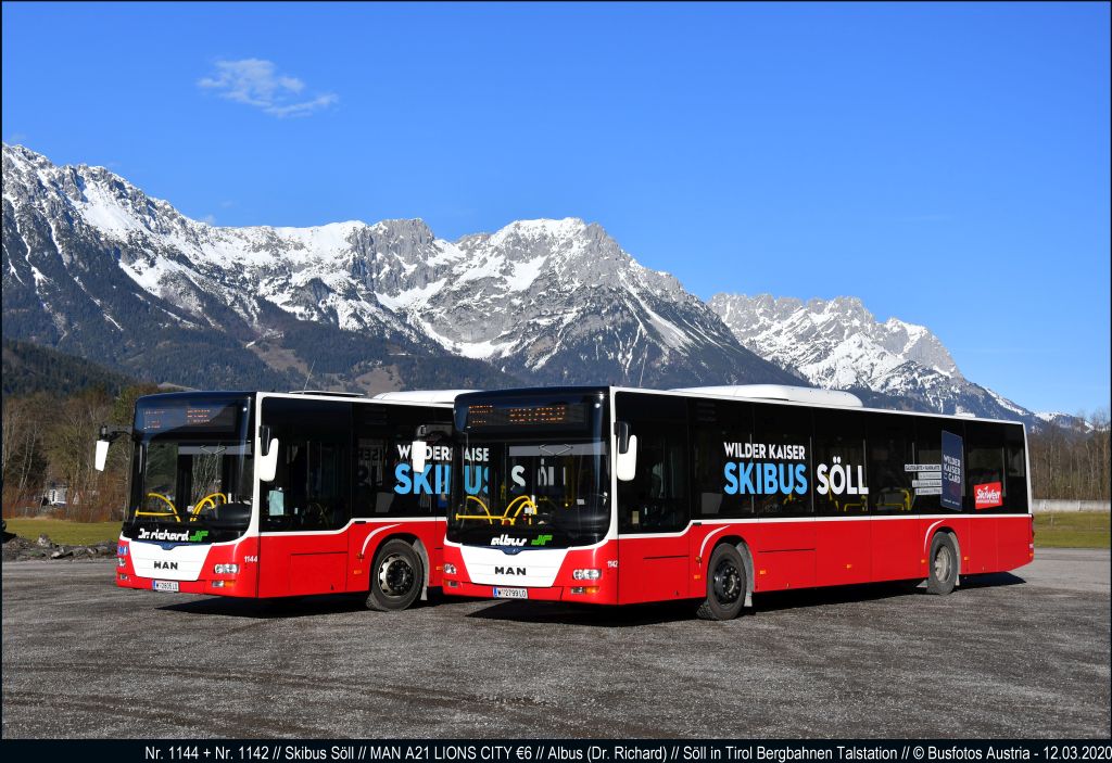 Kufstein, MAN A21 Lion's City NL323 # 1142