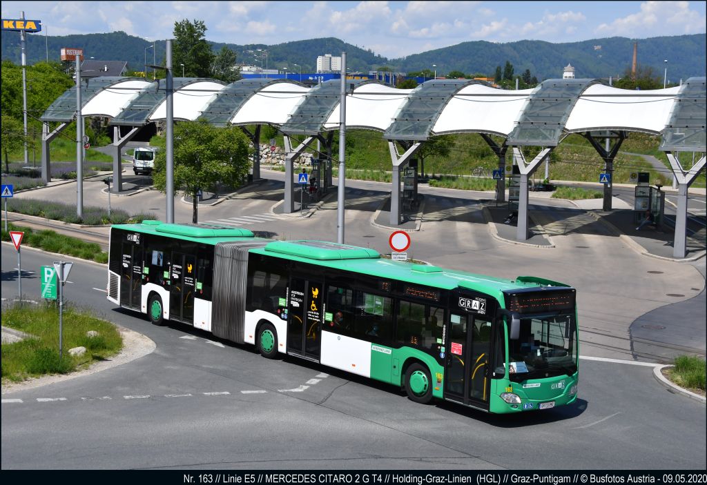 Graz, Mercedes-Benz Citaro C2 G # 163