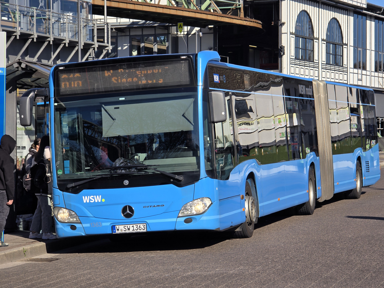 Wuppertal, Mercedes-Benz Citaro C2 G # 1363