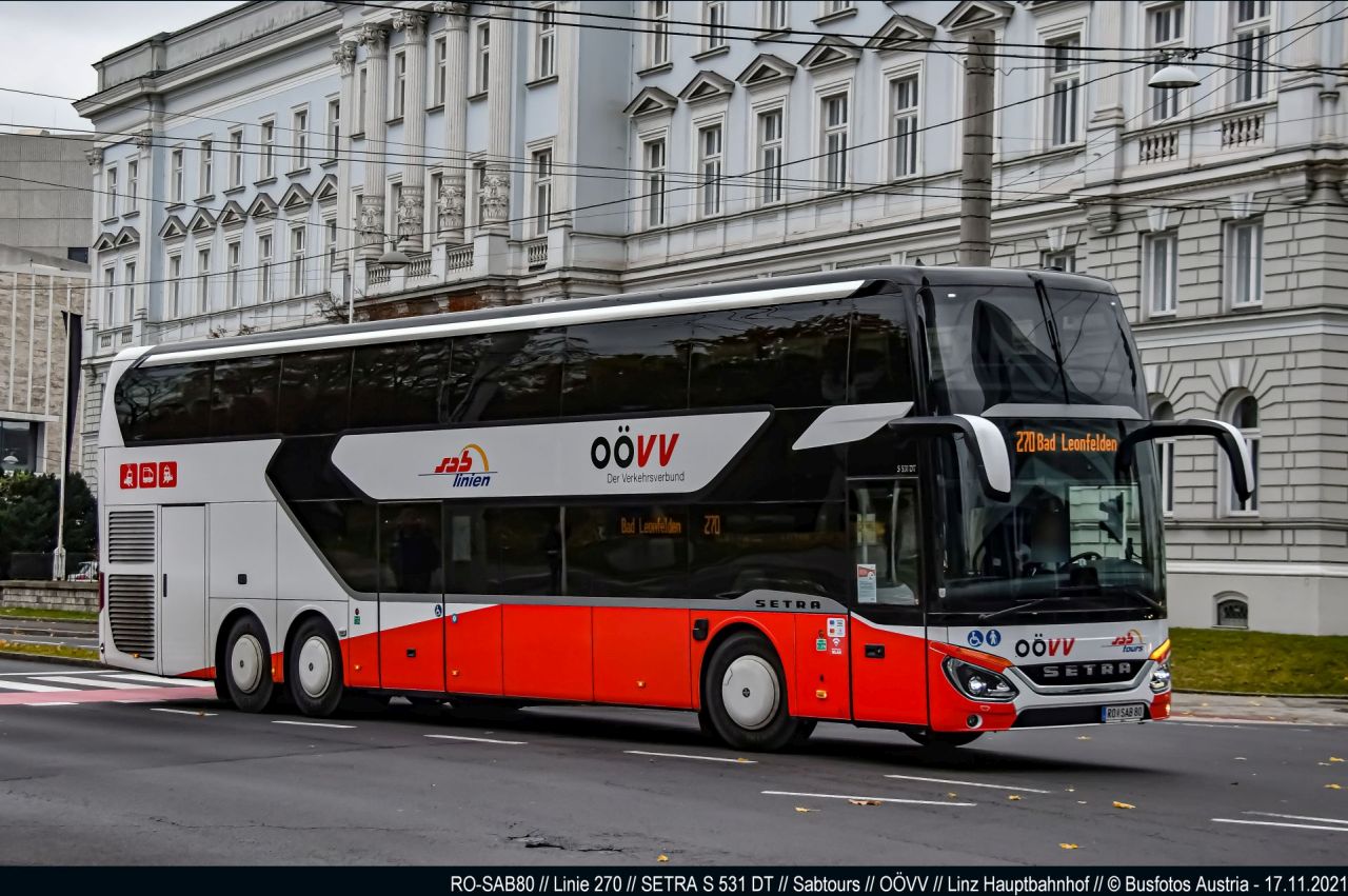 Rohrbach, Setra S531DT # RO-SAB 80