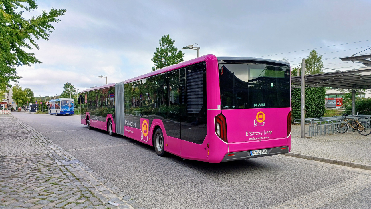 Berlin, MAN 18C Lion's City NG360 # UL-SC 2566; Potsdam — Ersatzverkehr der Generalsanierung Hamburg-Berlin 2025–2026