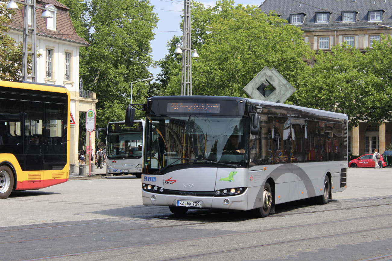 Karlsruhe, Solaris Urbino III 10,9 LE (Karlsruhe) # 709