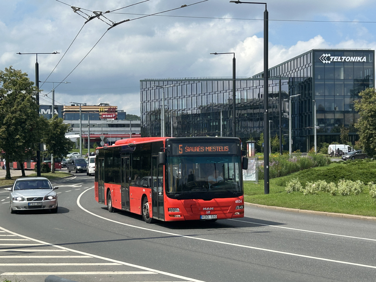 Vilnius, MAN A21 Lion's City NL273 # 4034