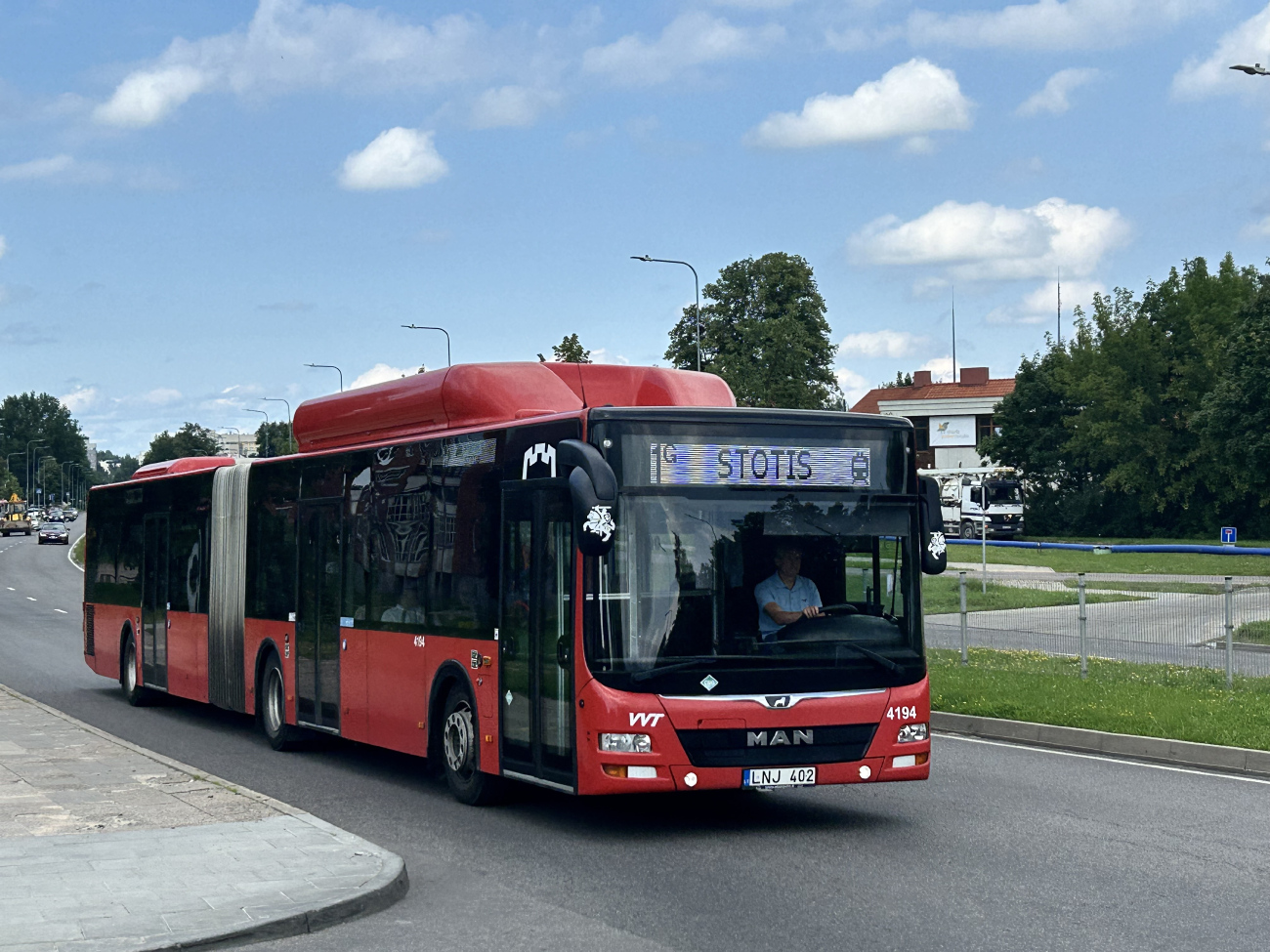 Vilnius, MAN A23 Lion's City G NG313 CNG # 4194