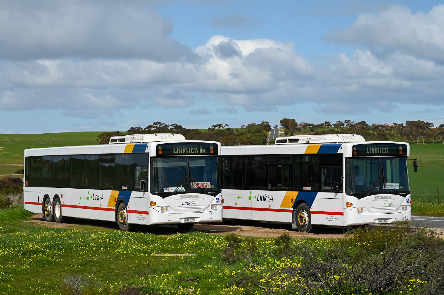 Adelaide, Volgren CR224L # 3310; Adelaide, Volgren CR224L # 3311