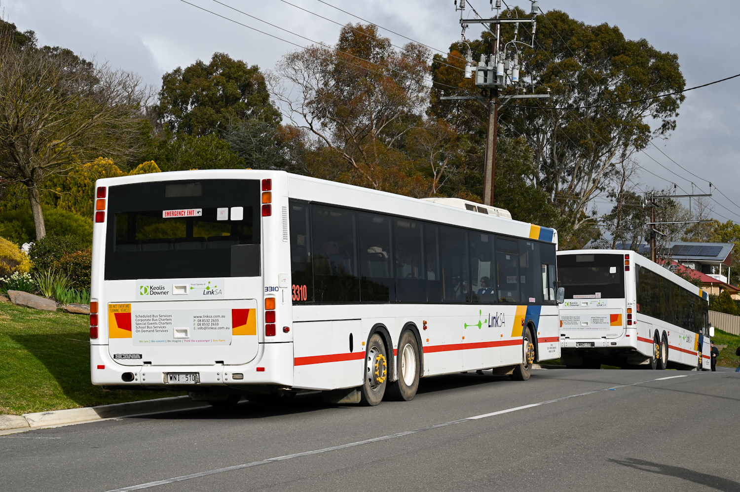 Adelaide, Volgren CR224L # 3310; Adelaide, Volgren CR224L # 3311