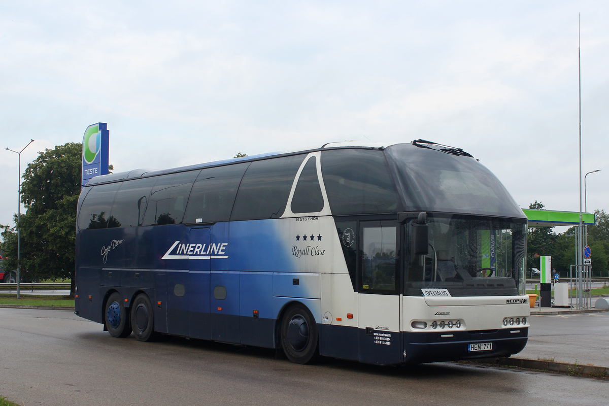 Panevėžys, Neoplan N516/3SHDH Starliner # HEM 771