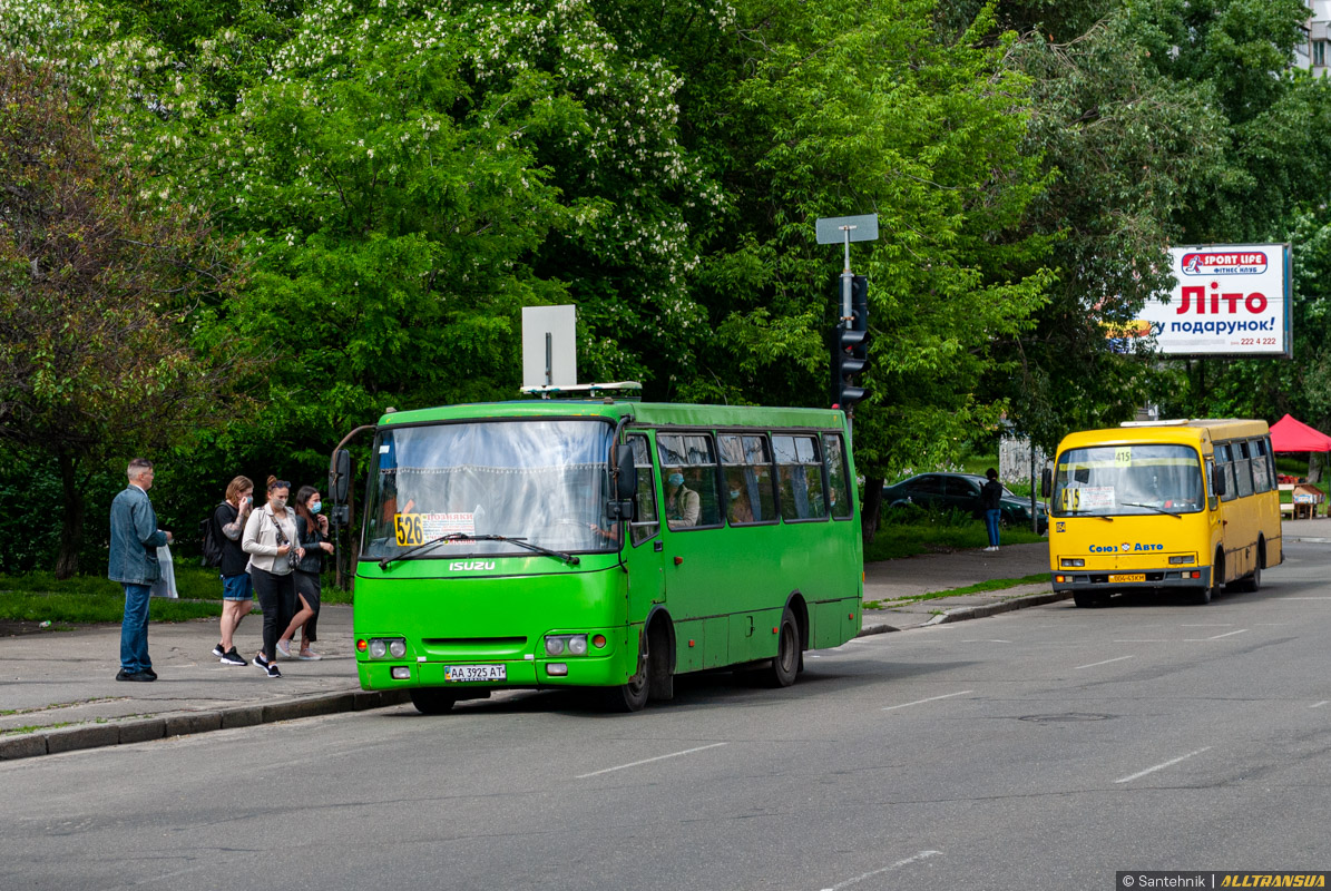 Kyiv, Bogdan А09201 # АА 3925 АТ; Kyiv, Bogdan А091 # 054