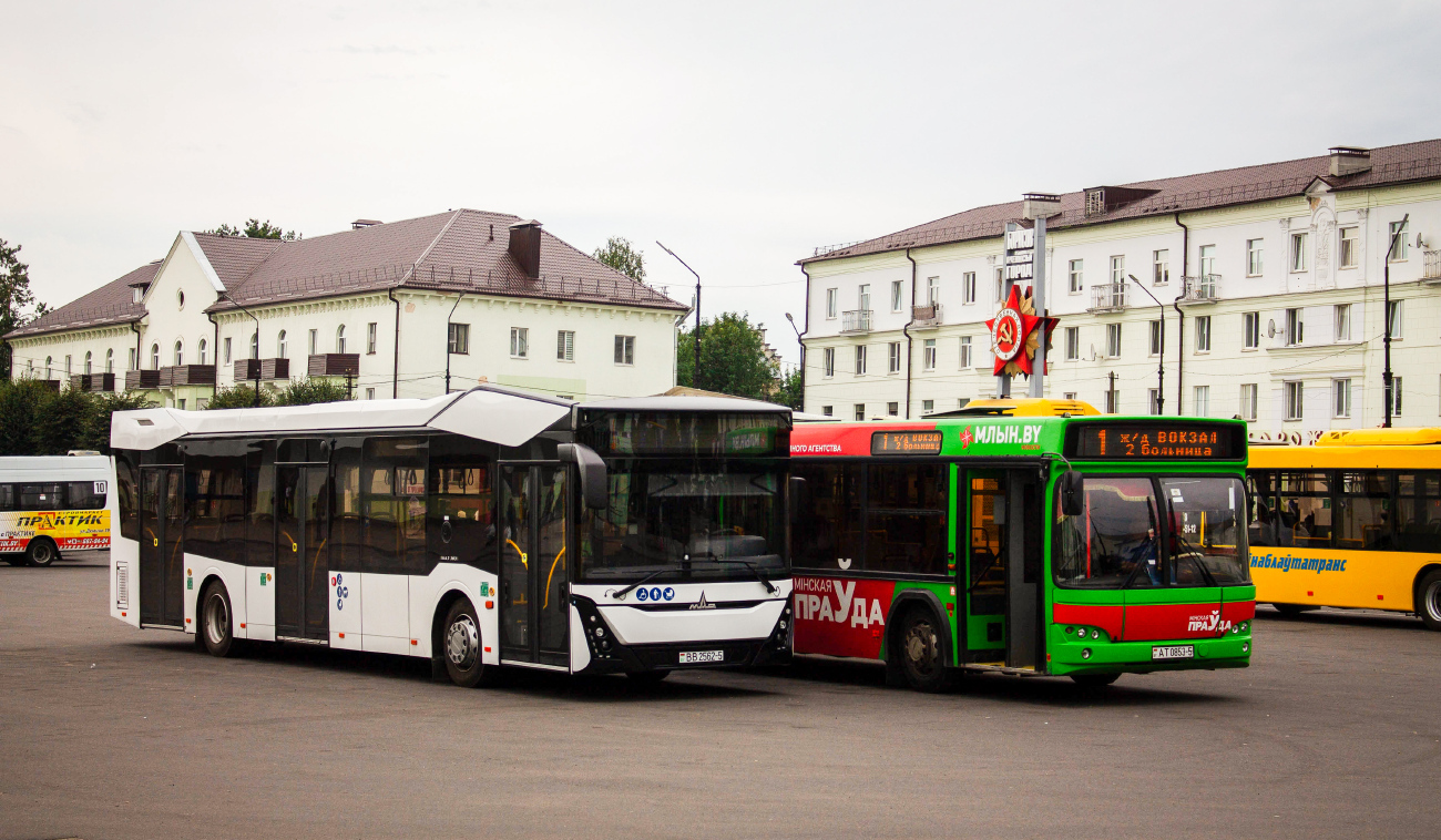 Borisov, MAZ-303.047 # ВВ 2562-5; Borisov, MAZ-103.486 # 15903
