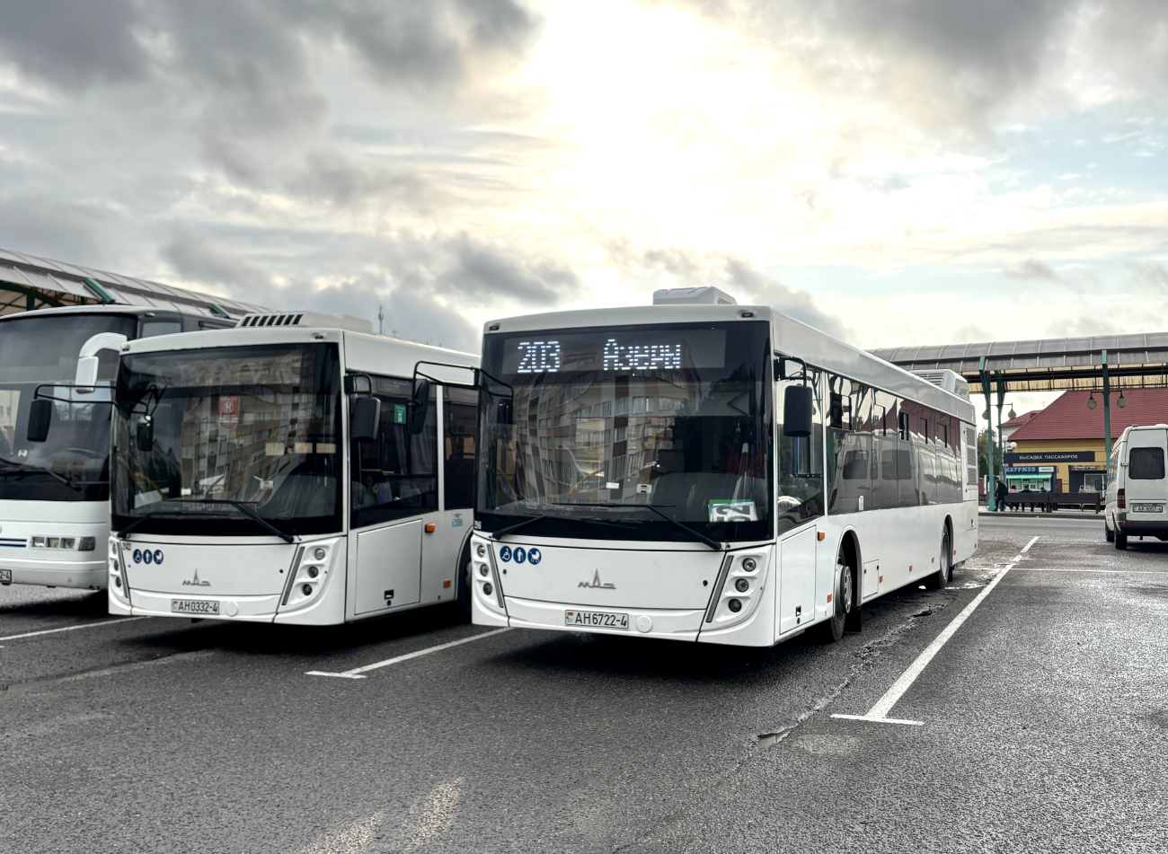 Grodna, MAZ-203.047 # 044301; Grodna, MAZ-203.147 # 021423