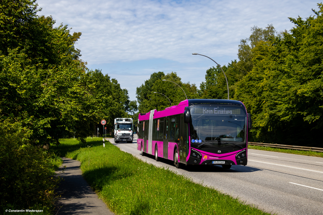 Potsdam, SOR NS 18 # P-EG 169; Potsdam — Ersatzverkehr der Generalsanierung Hamburg-Berlin 2025–2026
