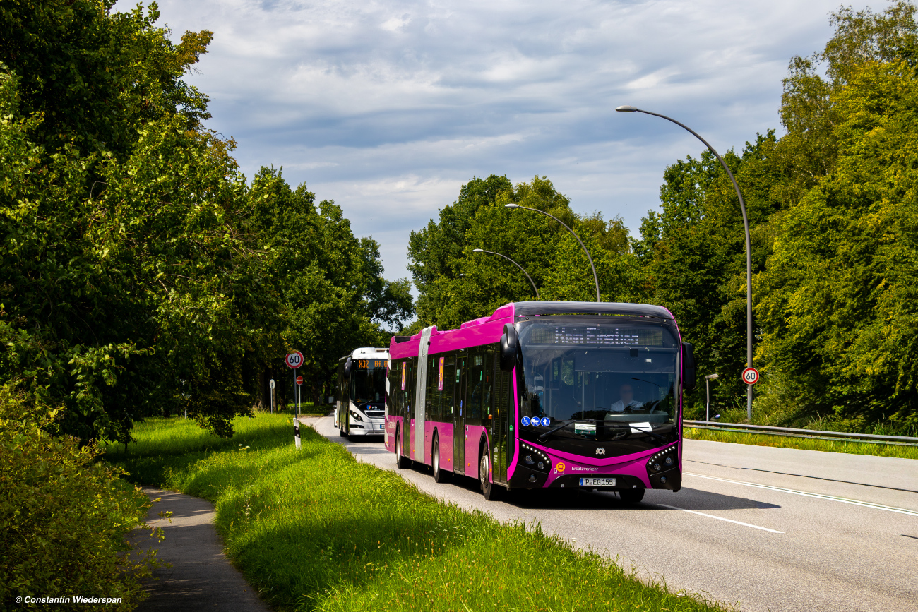 Potsdam, SOR NS 18 # P-EG 155; Potsdam — Ersatzverkehr der Generalsanierung Hamburg-Berlin 2025–2026
