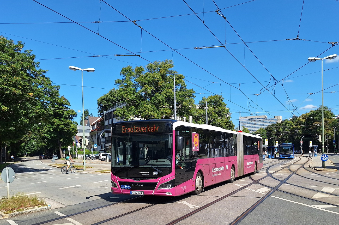 Nuremberg, MAN 18C Lion's City NG360 EfficientHybrid # N-EV 2388