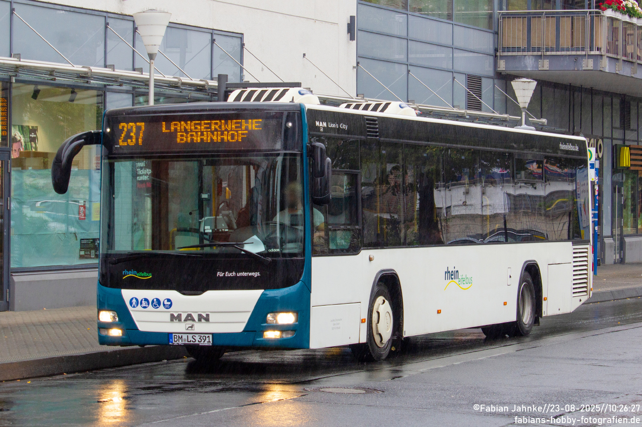 Bergheim, MAN A78 Lion's City LE EL293 # BM-LS 391