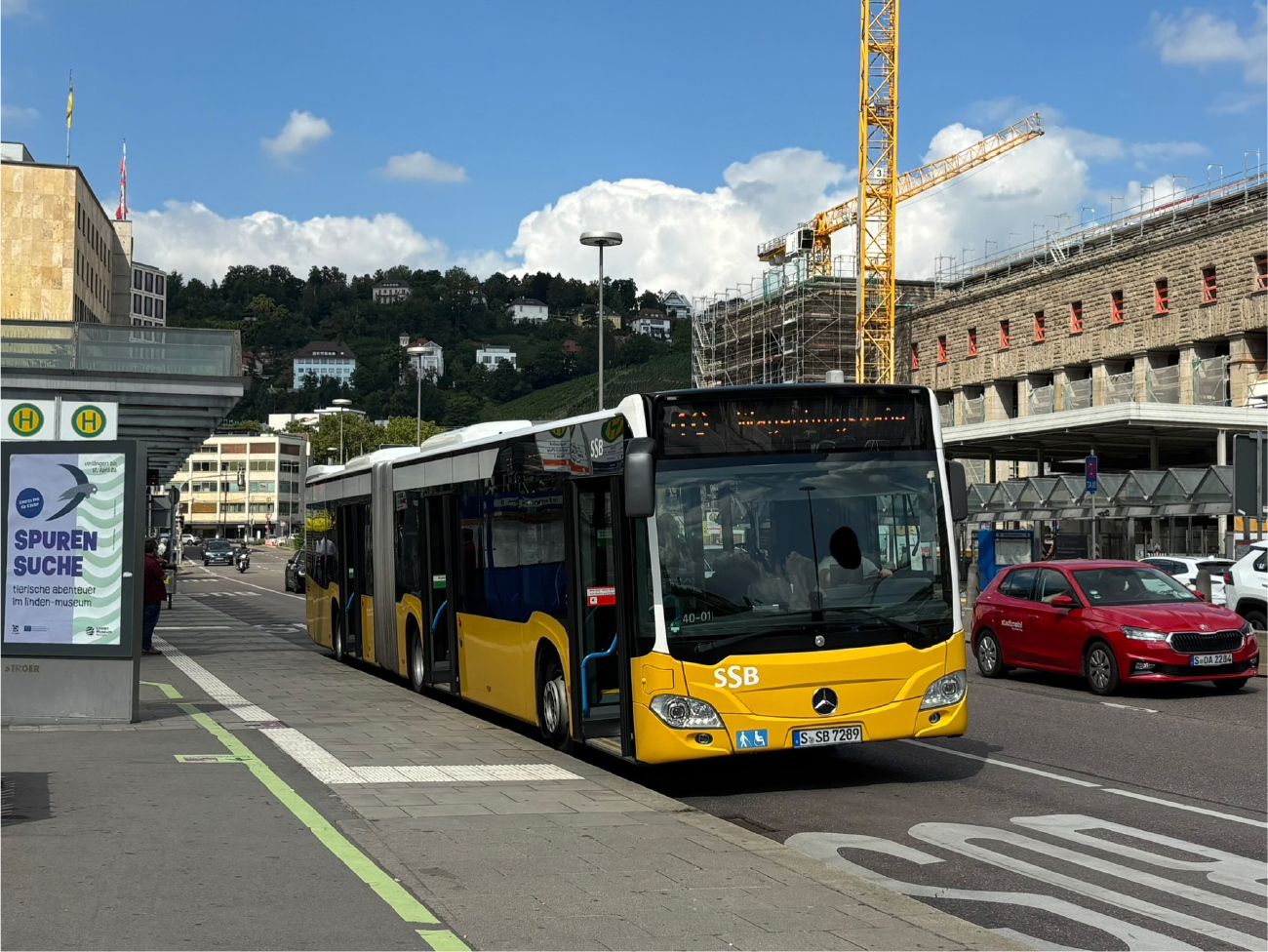 Stuttgart, Mercedes-Benz Citaro C2 G # 7289
