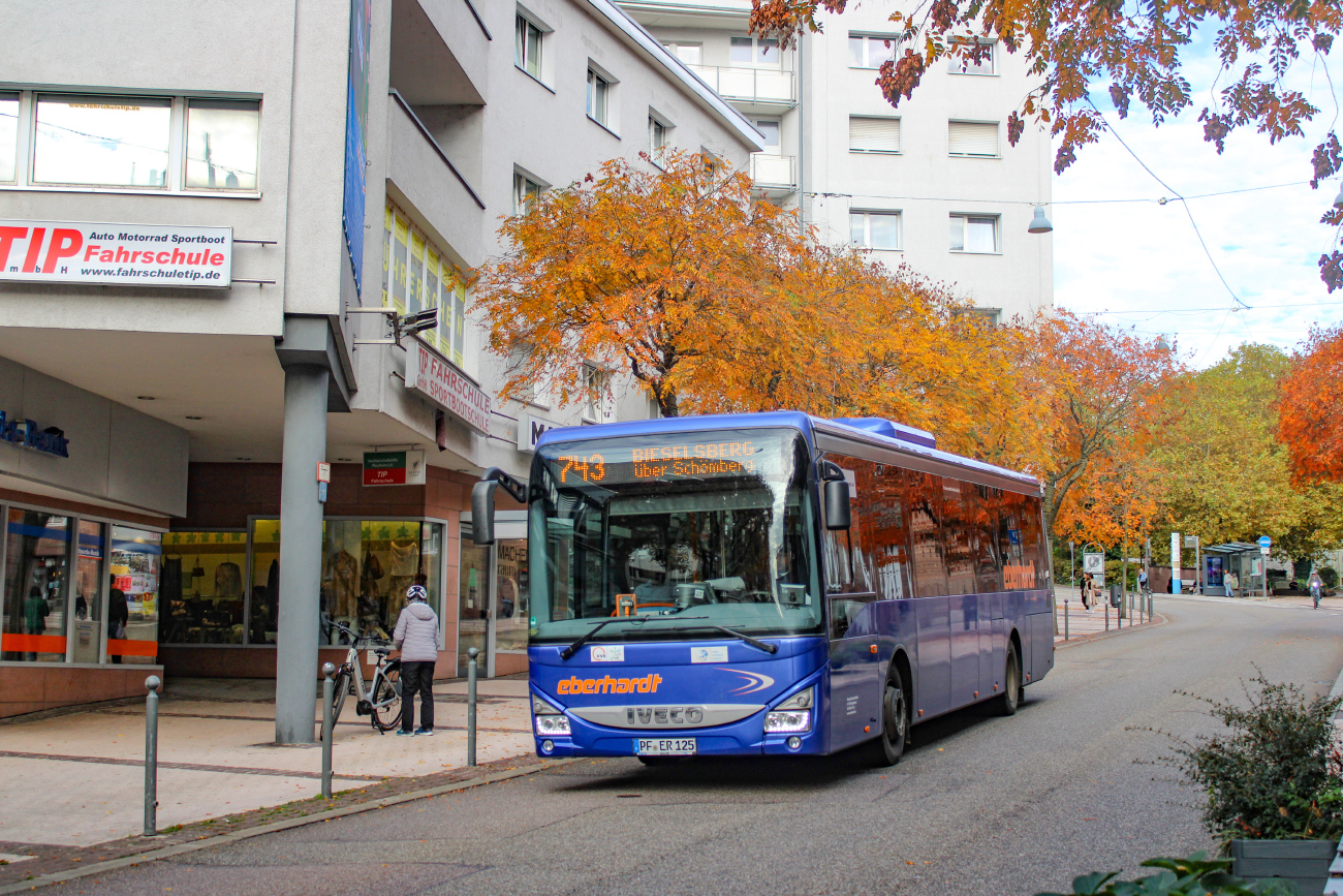 Pforzheim, IVECO Crossway LE 12M # PF-ER 125