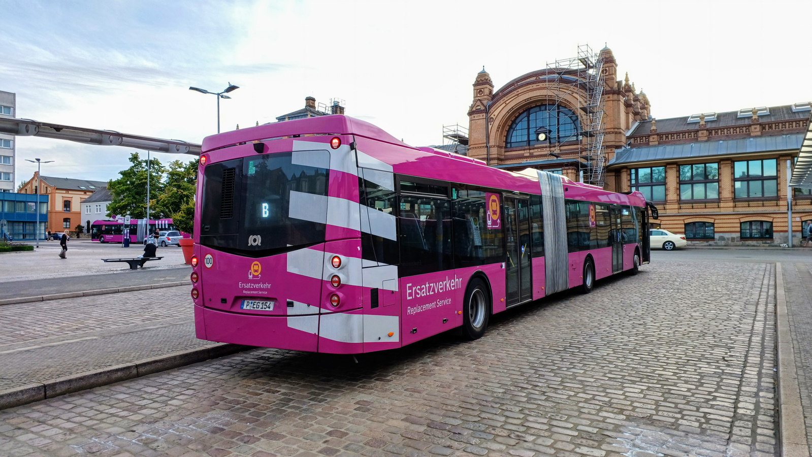 Potsdam, SOR NS 18 # P-EG 154; Potsdam — Ersatzverkehr der Generalsanierung Hamburg-Berlin 2025–2026