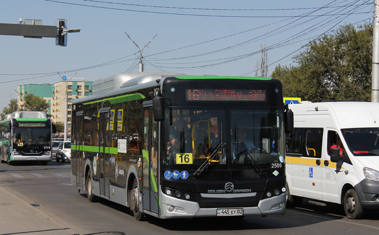 Almaty, Golden Dragon XML6125CN # 2509