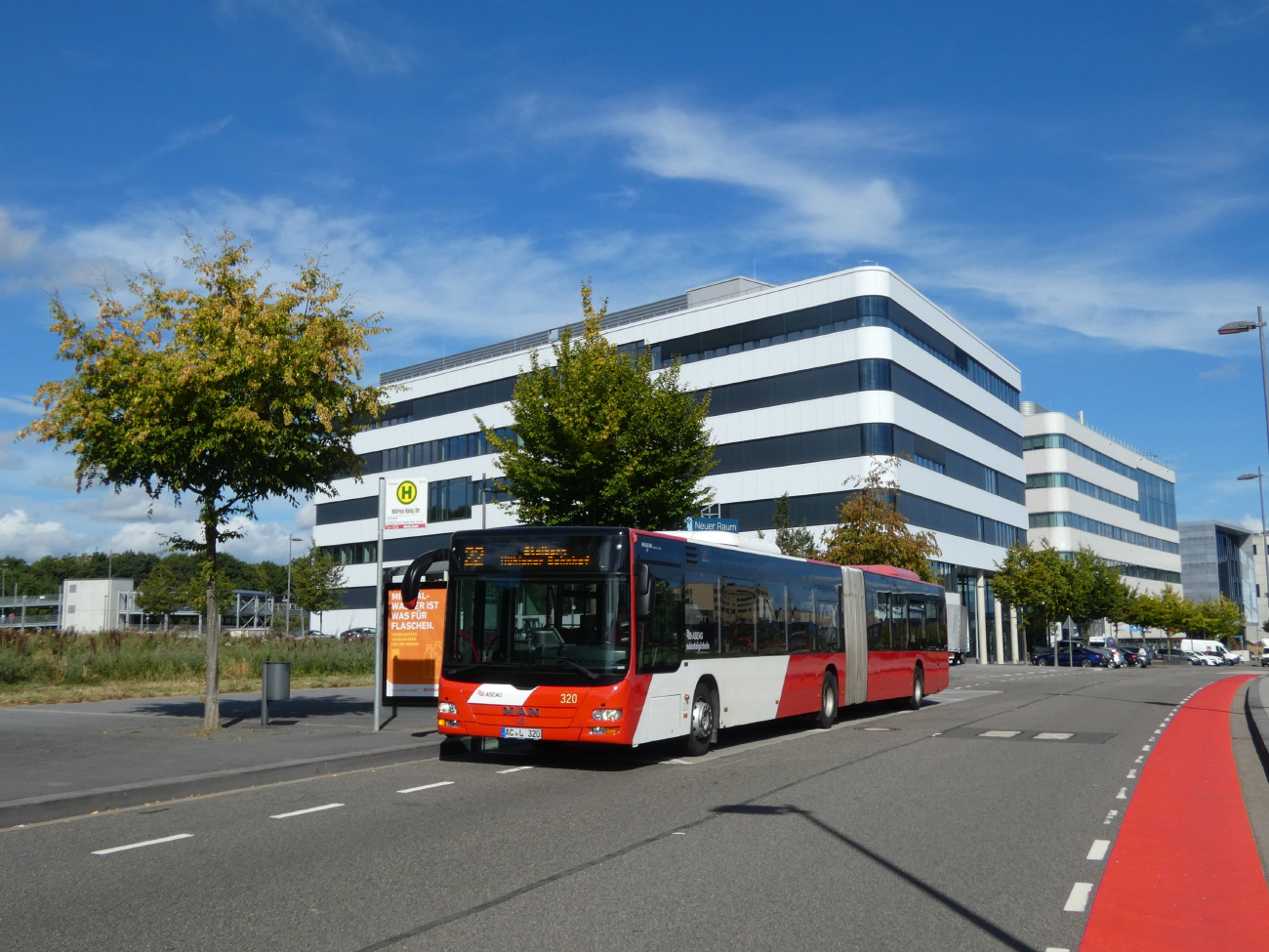Aachen, MAN A40 Lion's City GL NG363 Nr. 320