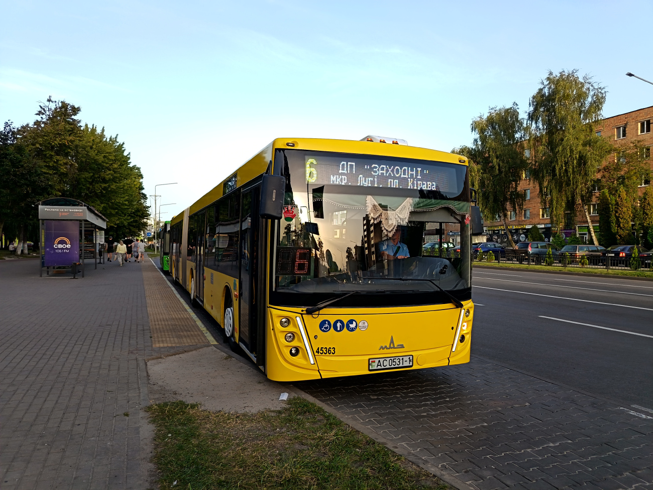 Pinsk, MAZ-216.047 # 45363