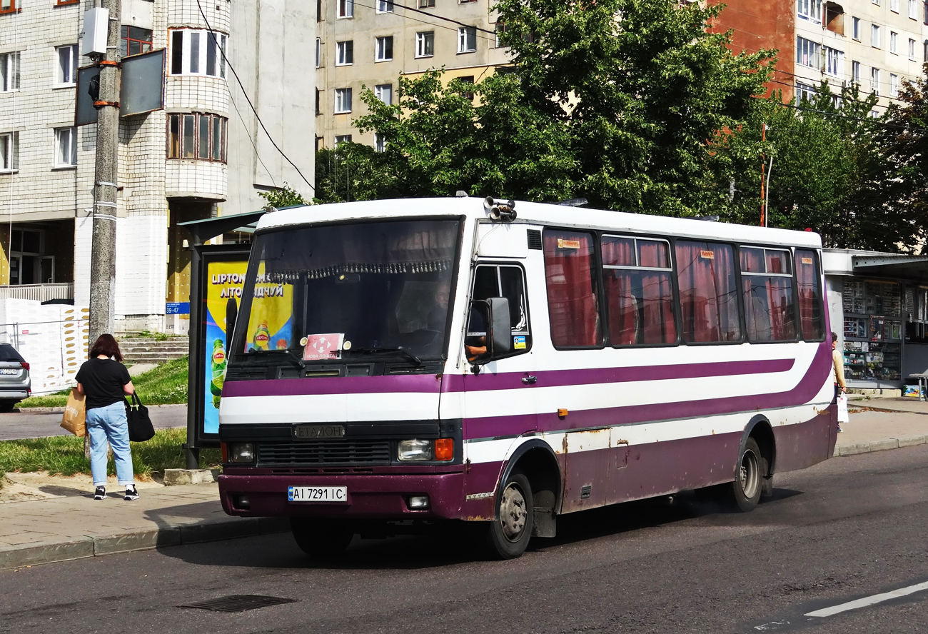 Obukhiv, BAZ-А079.23 "Malva" # АІ 7291 ІС
