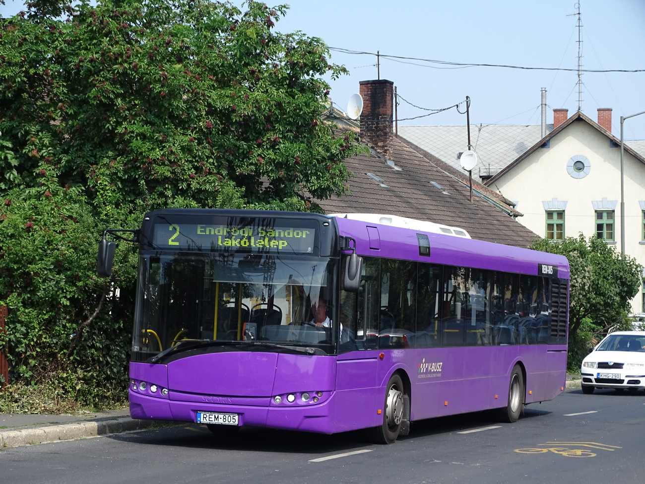 Veszprém, Solaris Urbino III 12 # REM-805