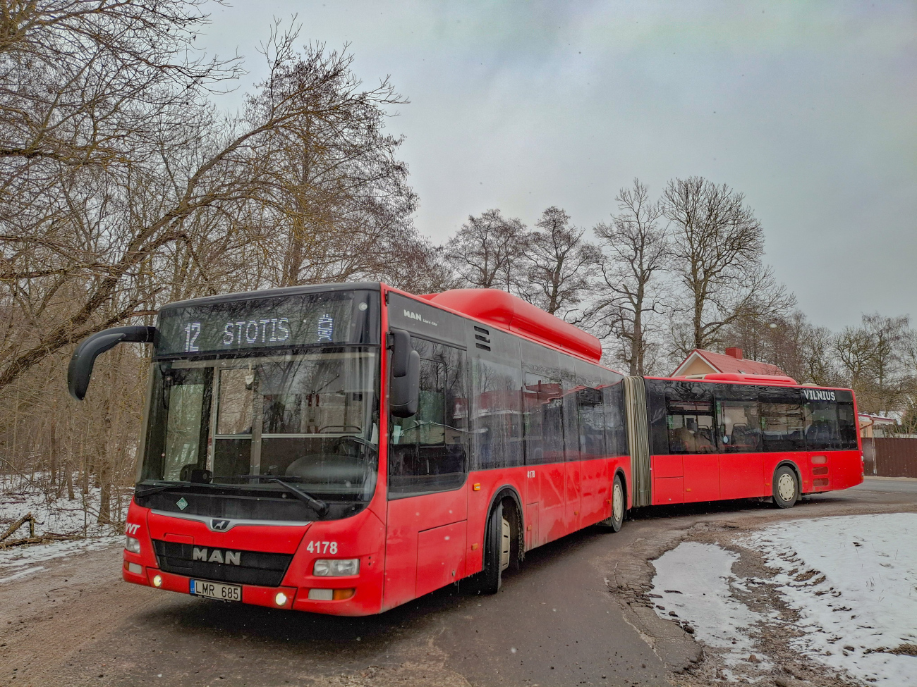 Vilnius, MAN A23 Lion's City G NG313 CNG # 4178
