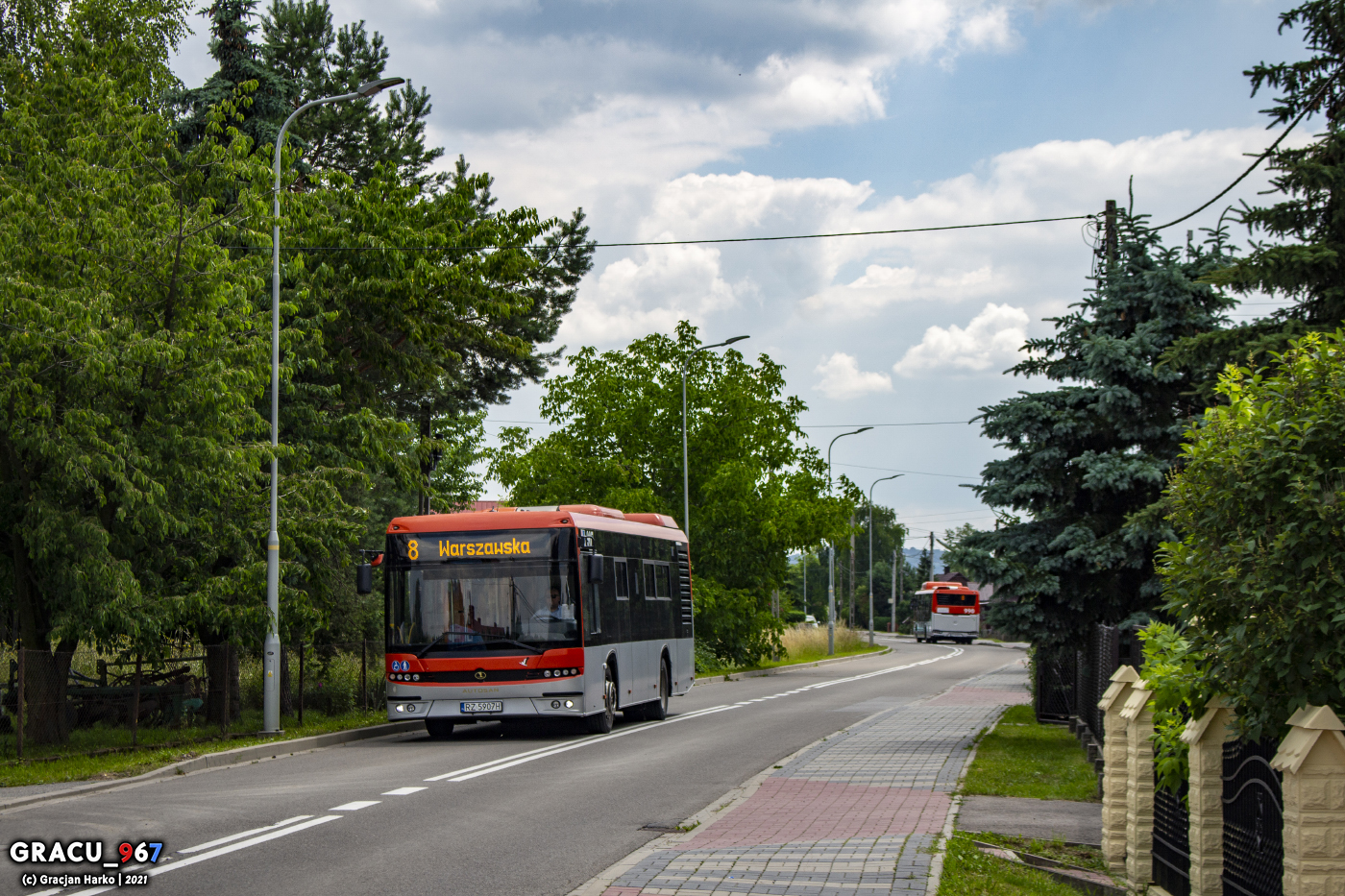 Rzeszów, Autosan Sancity M10LF # 907; Rzeszów, Autosan Sancity M12LF CNG # 990