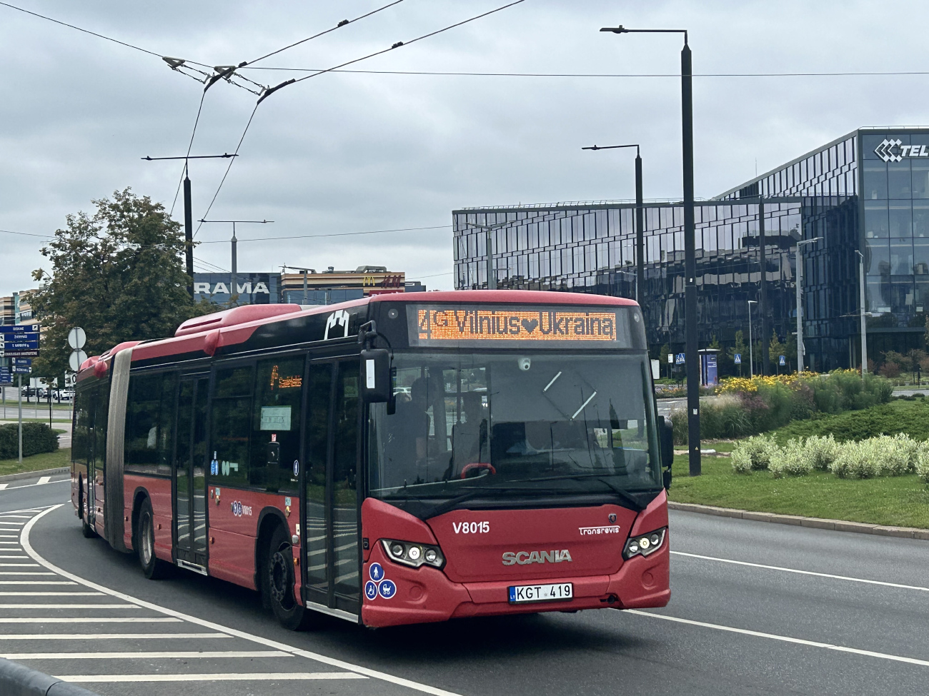 Vilnius, Scania Citywide LFA # V8015