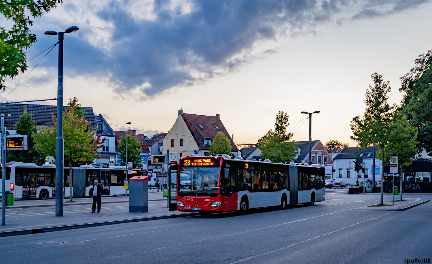 Bremen, Mercedes-Benz Citaro C2 G Hybrid # 4606
