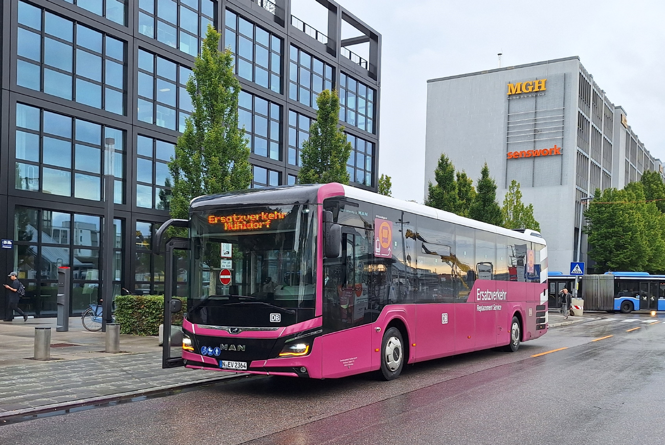 Nuremberg, MAN 43C Lion's Intercity Ü LE360 EfficientHybrid # N-EV 2364