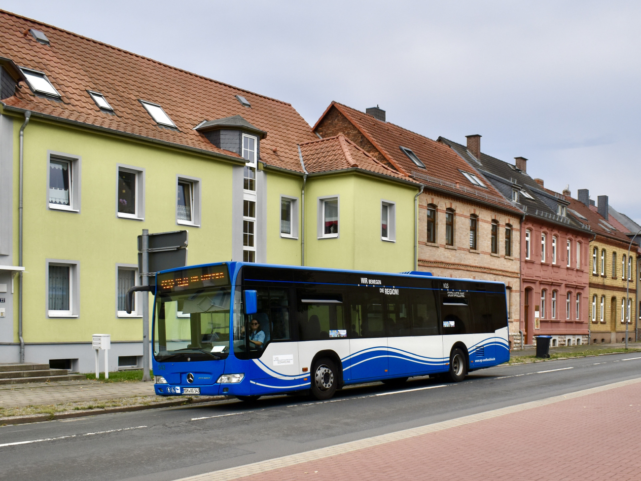 Sangerhausen, Mercedes-Benz O530 Citaro Facelift # 543