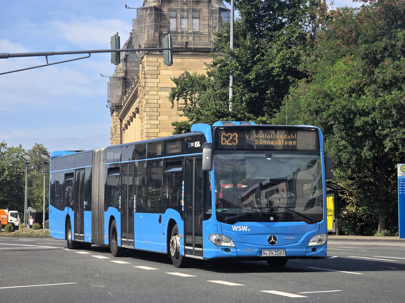 Wuppertal, Mercedes-Benz Citaro C2 G # 2063