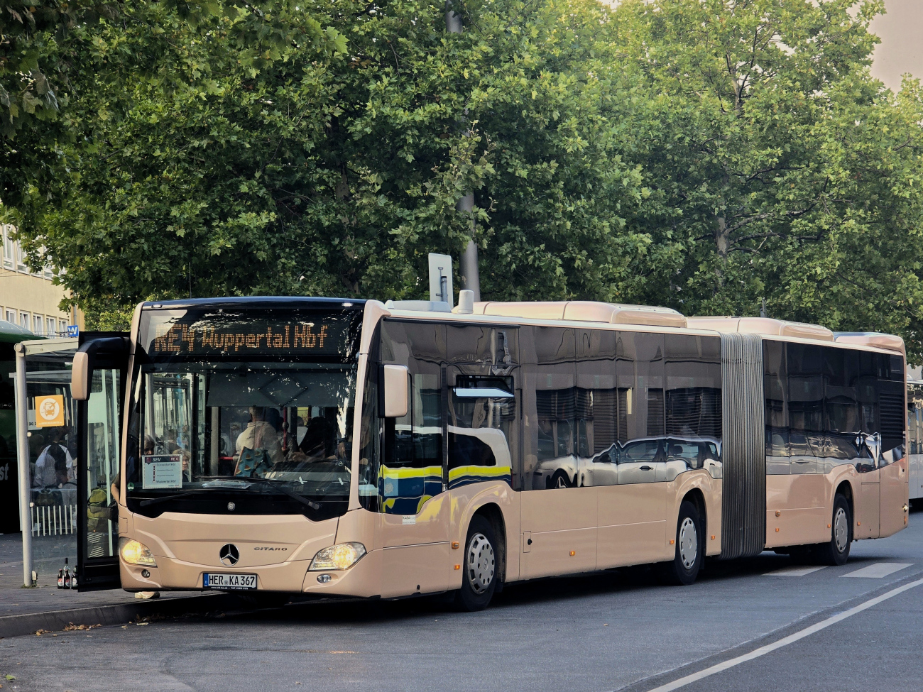 Herne, Mercedes-Benz Citaro C2 GÜ # HER-KA 367