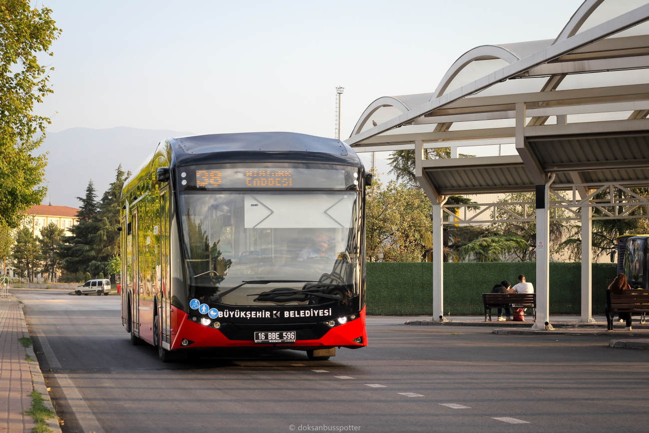 Bursa, Karsan e-ATA 12 # 596