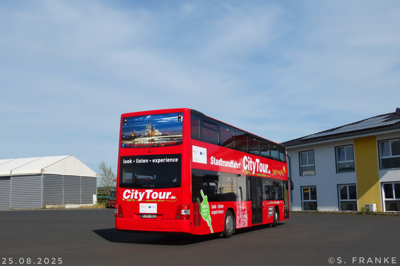 Cologne, Burillo City-Cabrio Bus DD # K-MV 3022