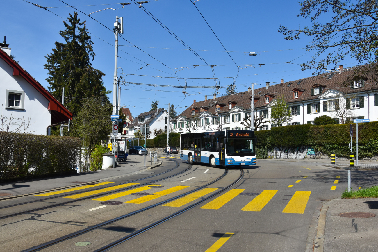 Zurich, Göppel (MAN A35 Lion's City M NM253) # 331