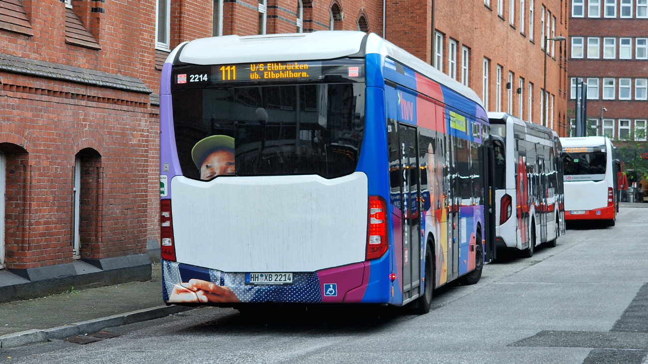Hamburg, Mercedes-Benz eCitaro # 2214