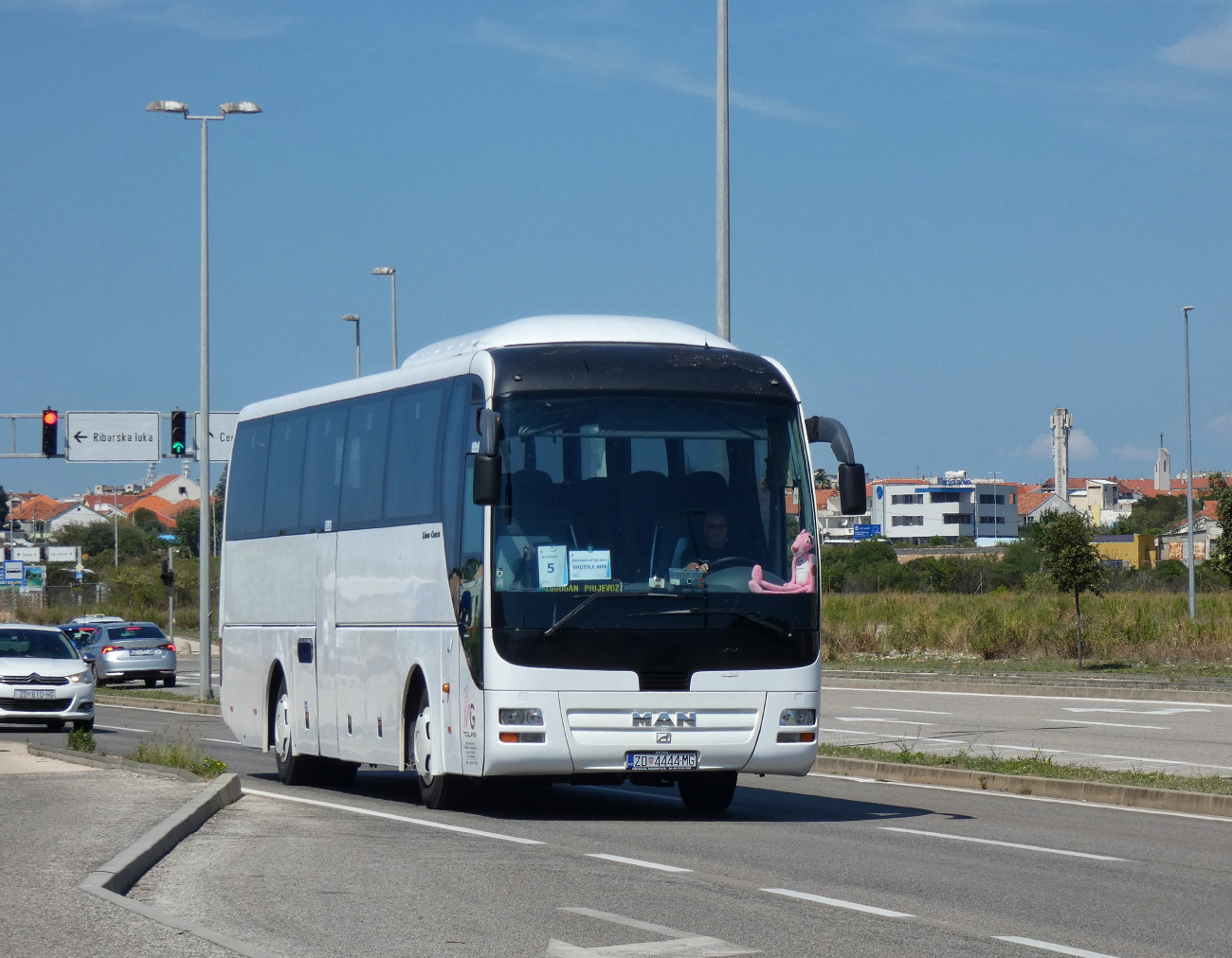 Zadar, MAN R07 Lion's Coach RHC414 # ZD 4444-MG