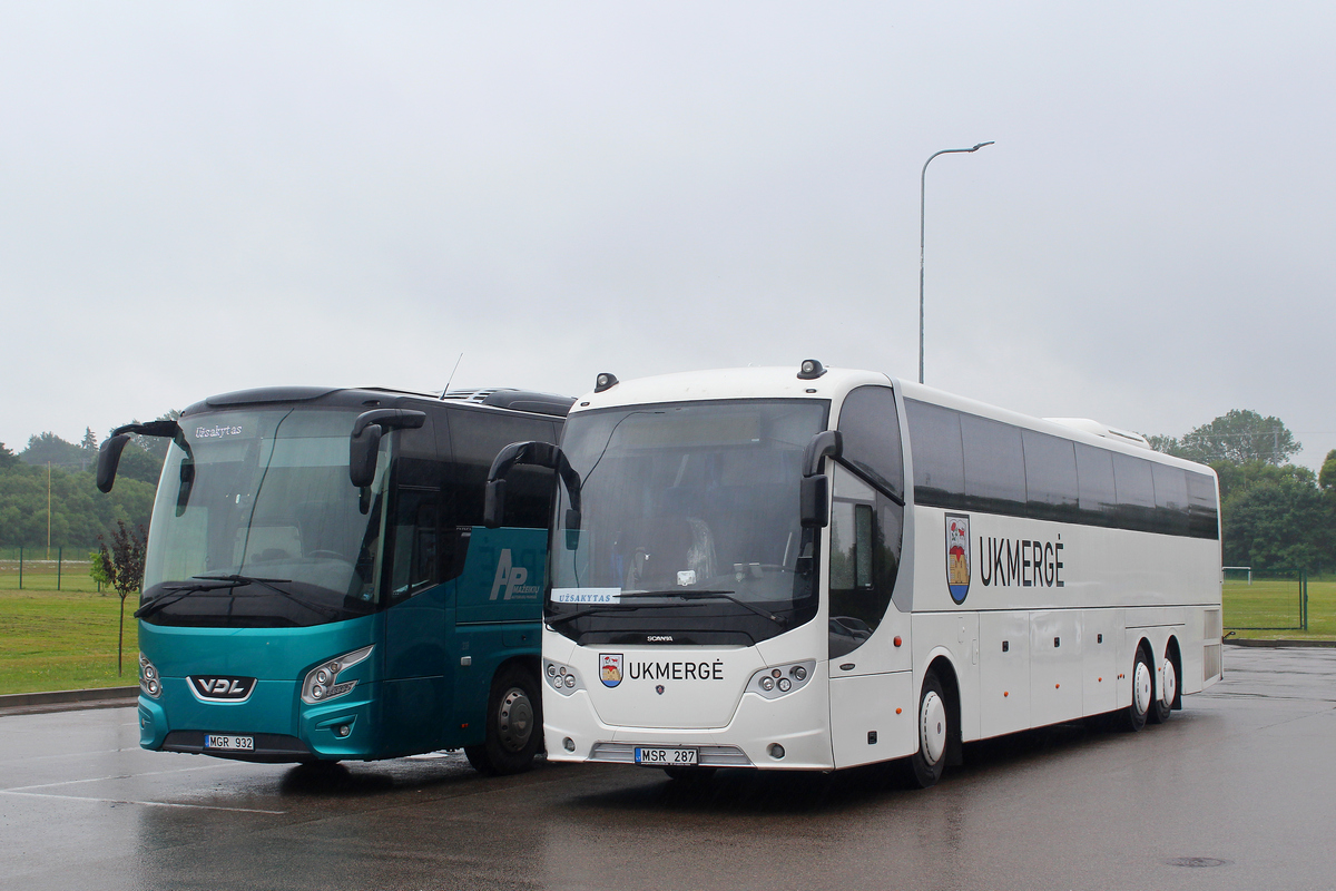 Ukmergė, Scania OmniExpress 360 # MSR 287