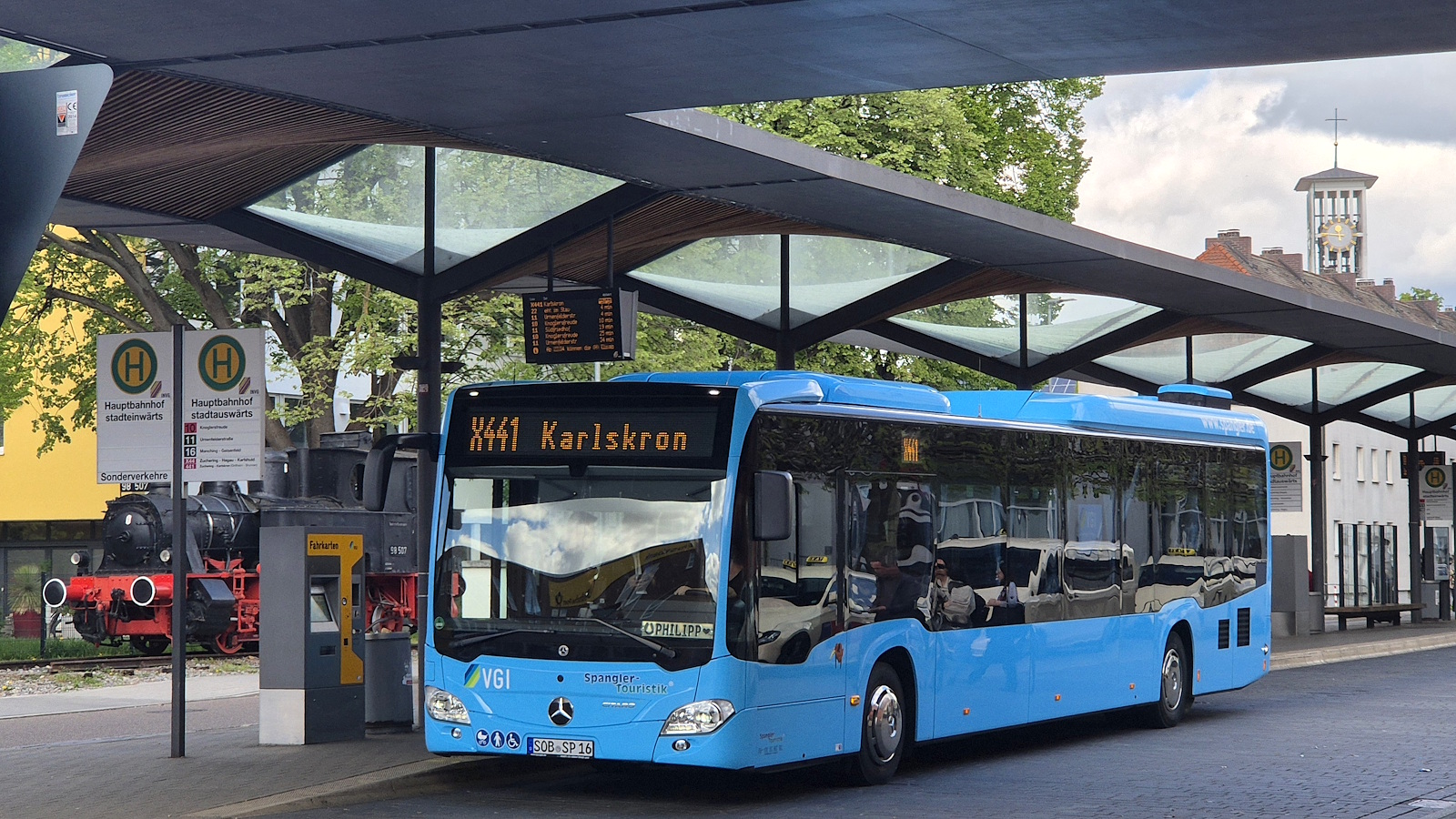 Aichach, Mercedes-Benz Citaro C2 LE MÜ Hybrid # SOB-SP 16