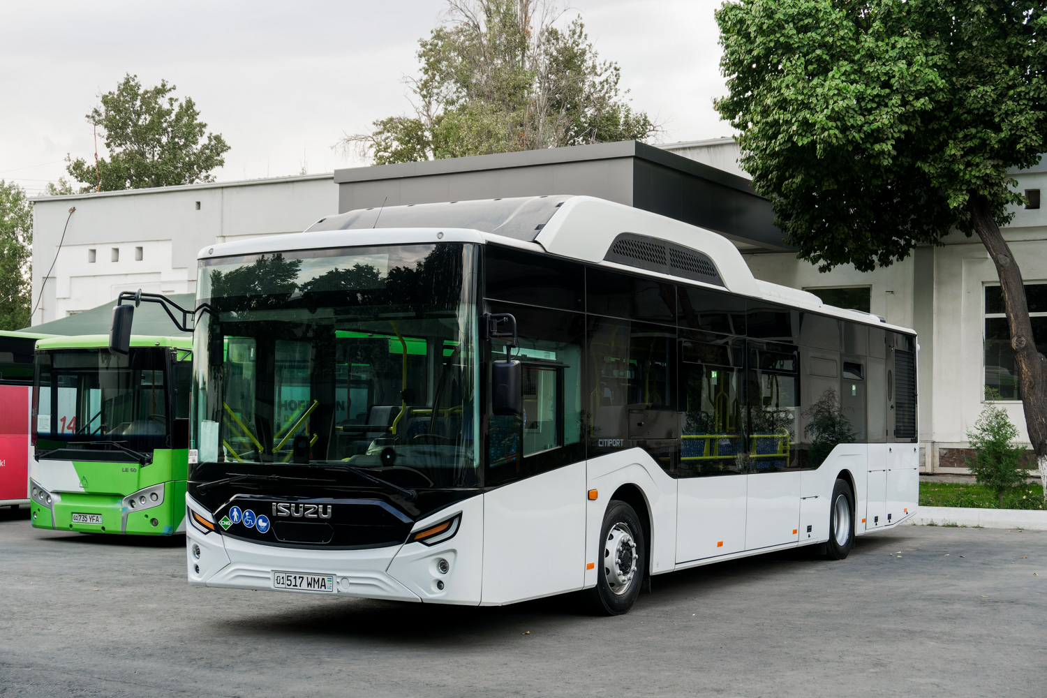 Tashkent, Anadolu Isuzu Citiport 12 CNG # 07042