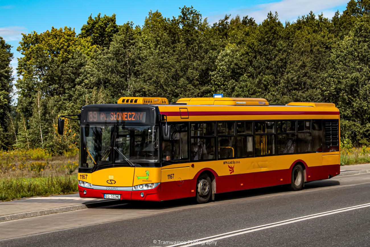 Łódź, Solaris Urbino III 12 # 1167